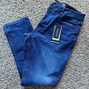 NWT Mens Kenneth Cole Dark Denim Better Cotton Initiative Jeans Size 36x30